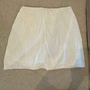 Abercrombie Linen-Blend Mini Skort